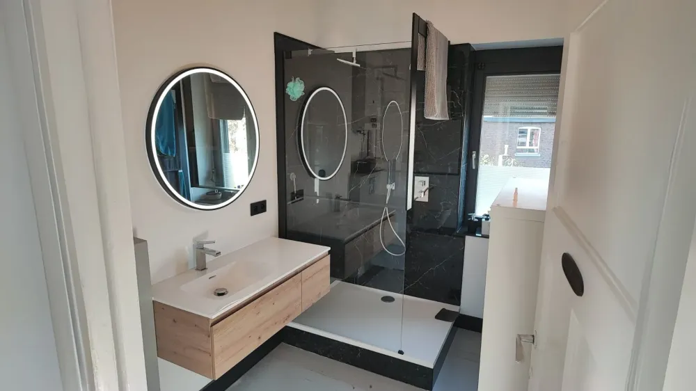 Installation salle de bain complète près de Beyne-Heusay	